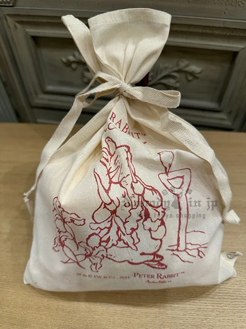 彼得兔咖啡廳限定布禮物袋 特價現貨 原價220