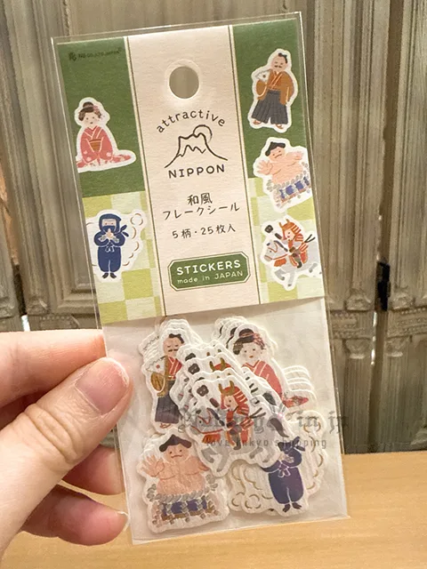 郵局通販燙金25枚入造型和紙貼紙 特價現貨 原價120
