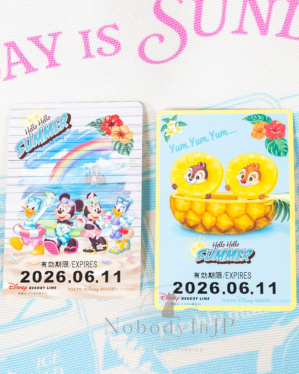 迪士尼樂園HelloSUMMER 系列遊園車票