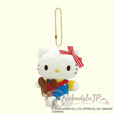 Sanrio kitty x 小熊學校聯名絨毛吊飾 特價 