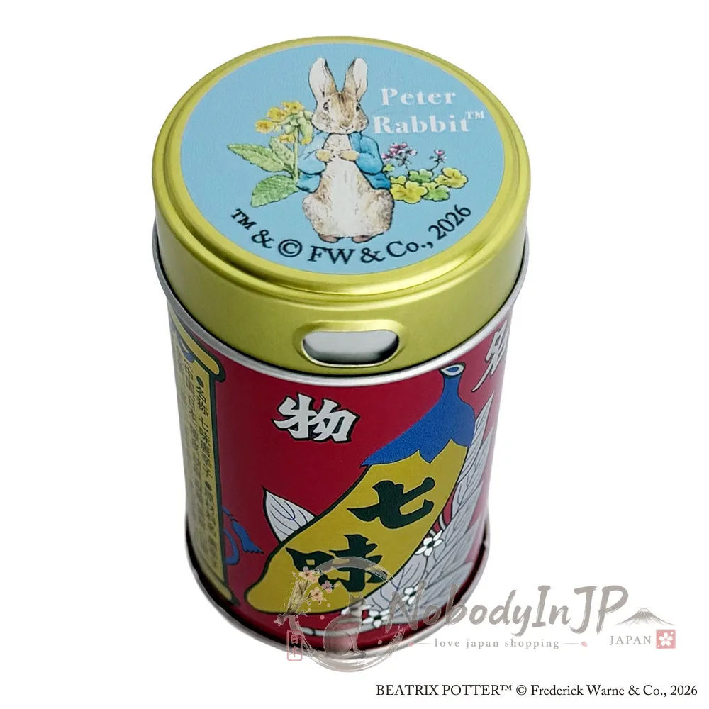 彼得兔八幡屋礒五郎七味辣椒粉罐裝