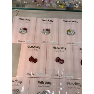 Sanrio 水鑽點綴透明貼紙