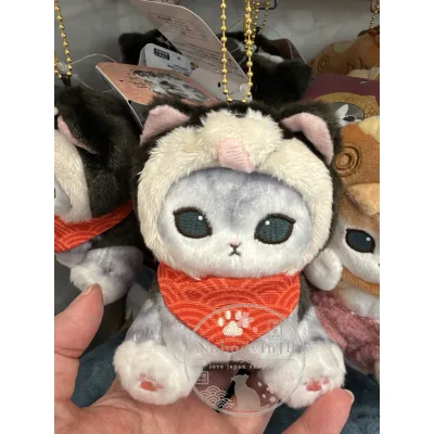 mofusand猫福珊迪柴犬造型絨毛吊飾