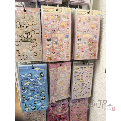 DAISO燙金多款小貼紙
