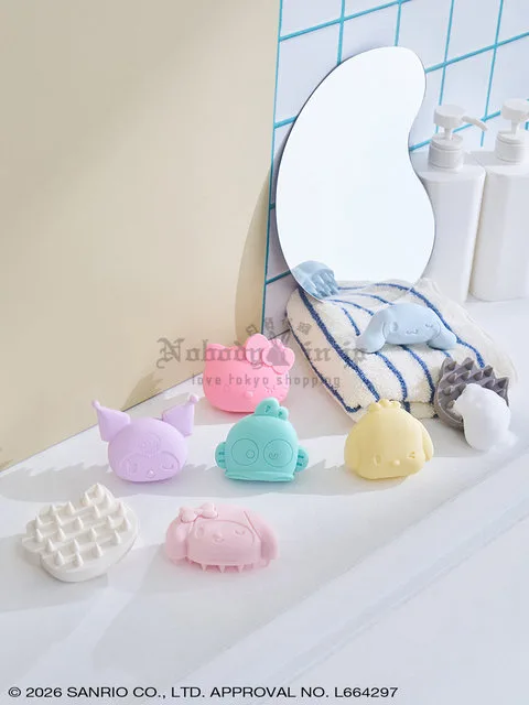 Sanrio house矽膠頭皮按摩刷