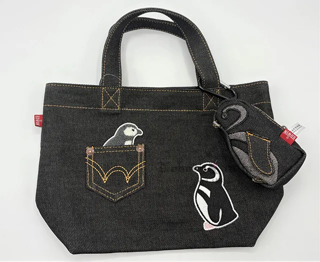 すみだ水族館 x EDWIN開業14週年紀念單寧手提包