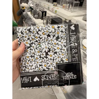 GD愛猫Zoa印花方形絲巾