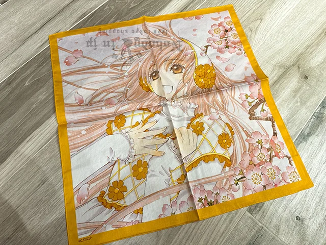 CLAMP展52x52cm印花手帕 現貨