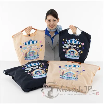 全日空 ANA x Ball & Chain 40週年紀念刺繡購物袋