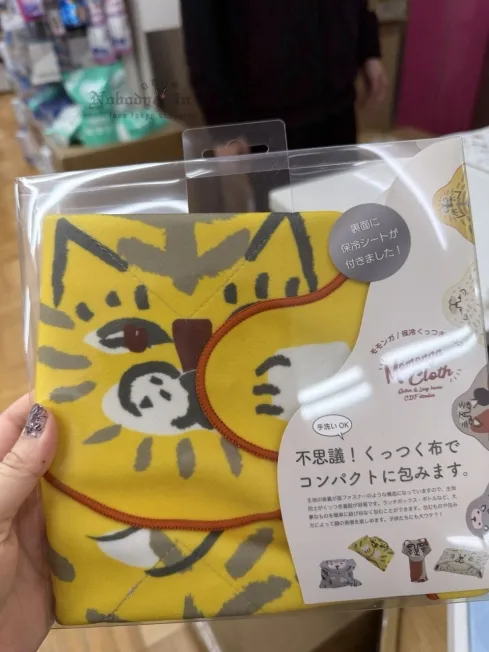 Momonga 可愛動物造型保冷不思議自粘萬用包巾 特價