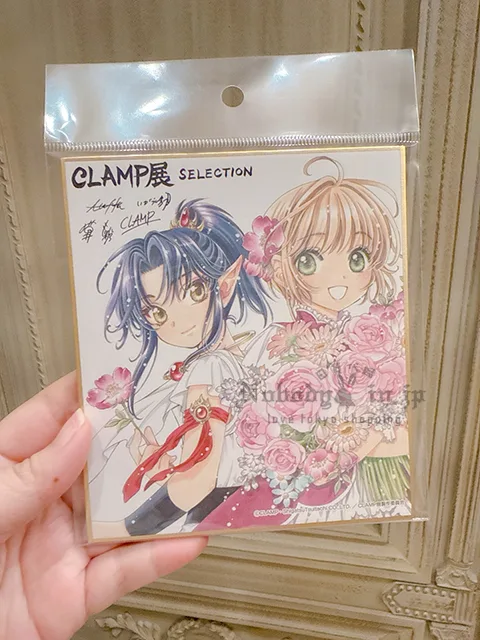 CLAMP展小櫻與阿修羅迷你色紙小卡 現貨