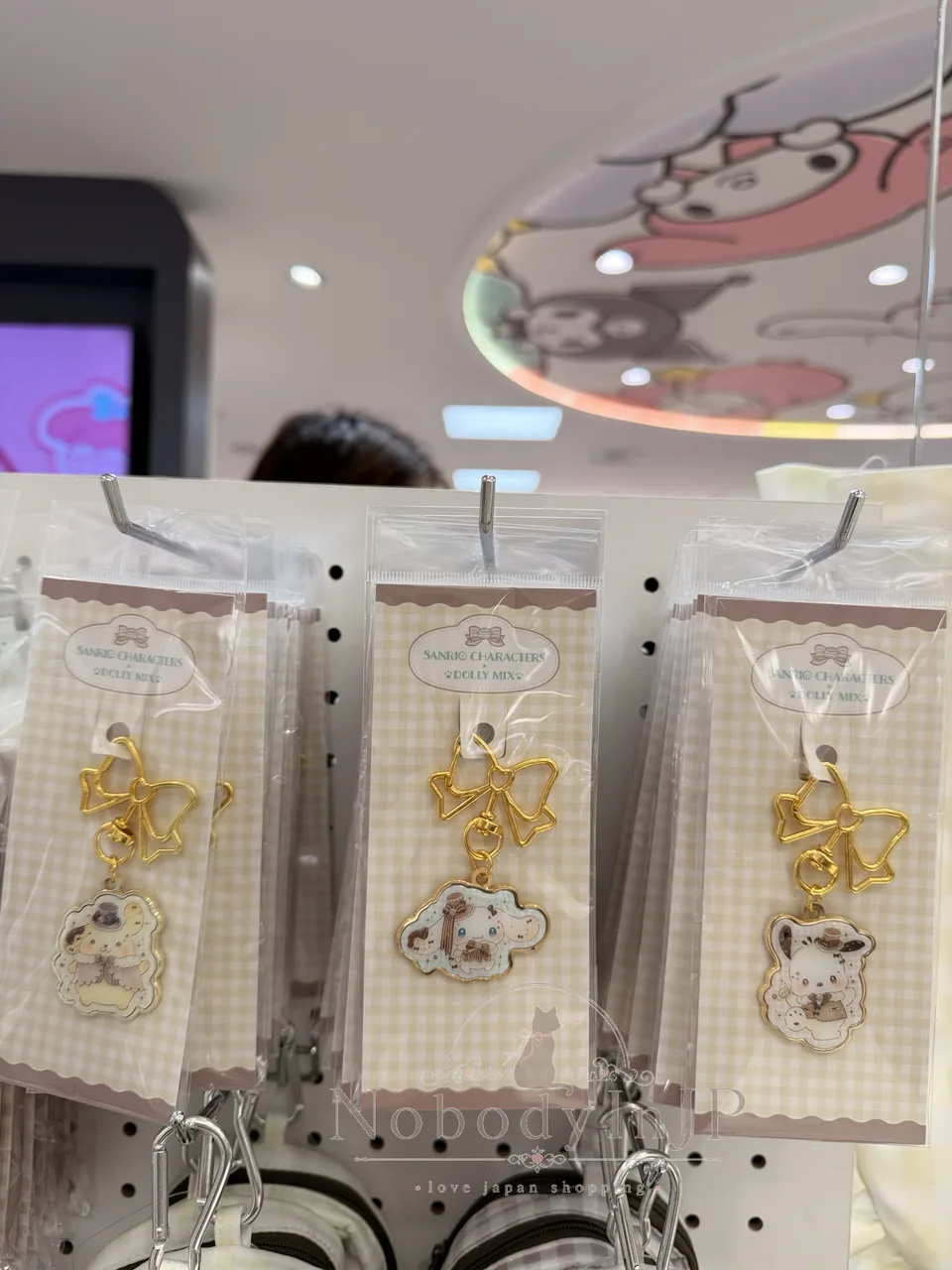 Sanrio DOLLY MIX系列合金吊飾