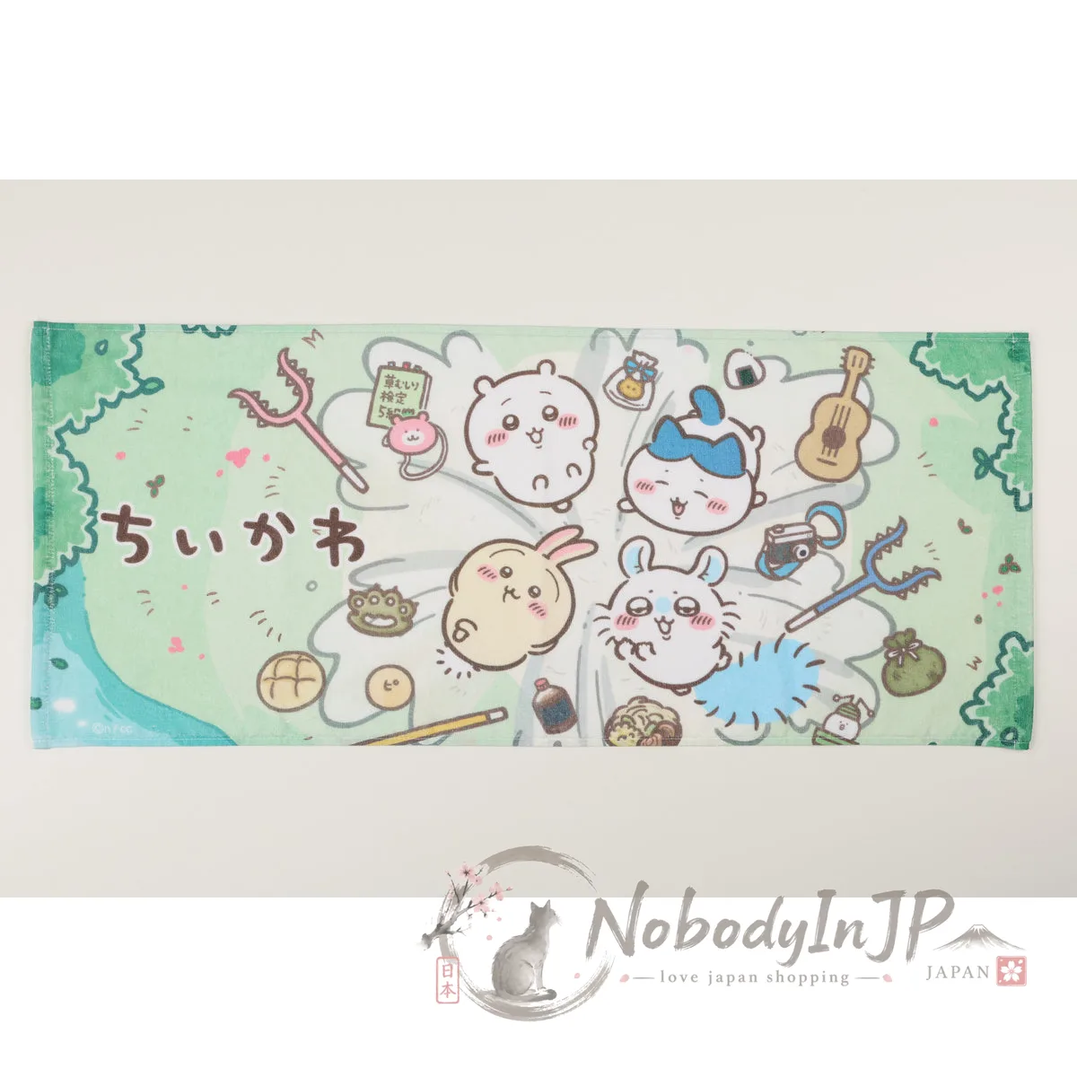 吉伊卡哇動畫版34x80cm長毛巾