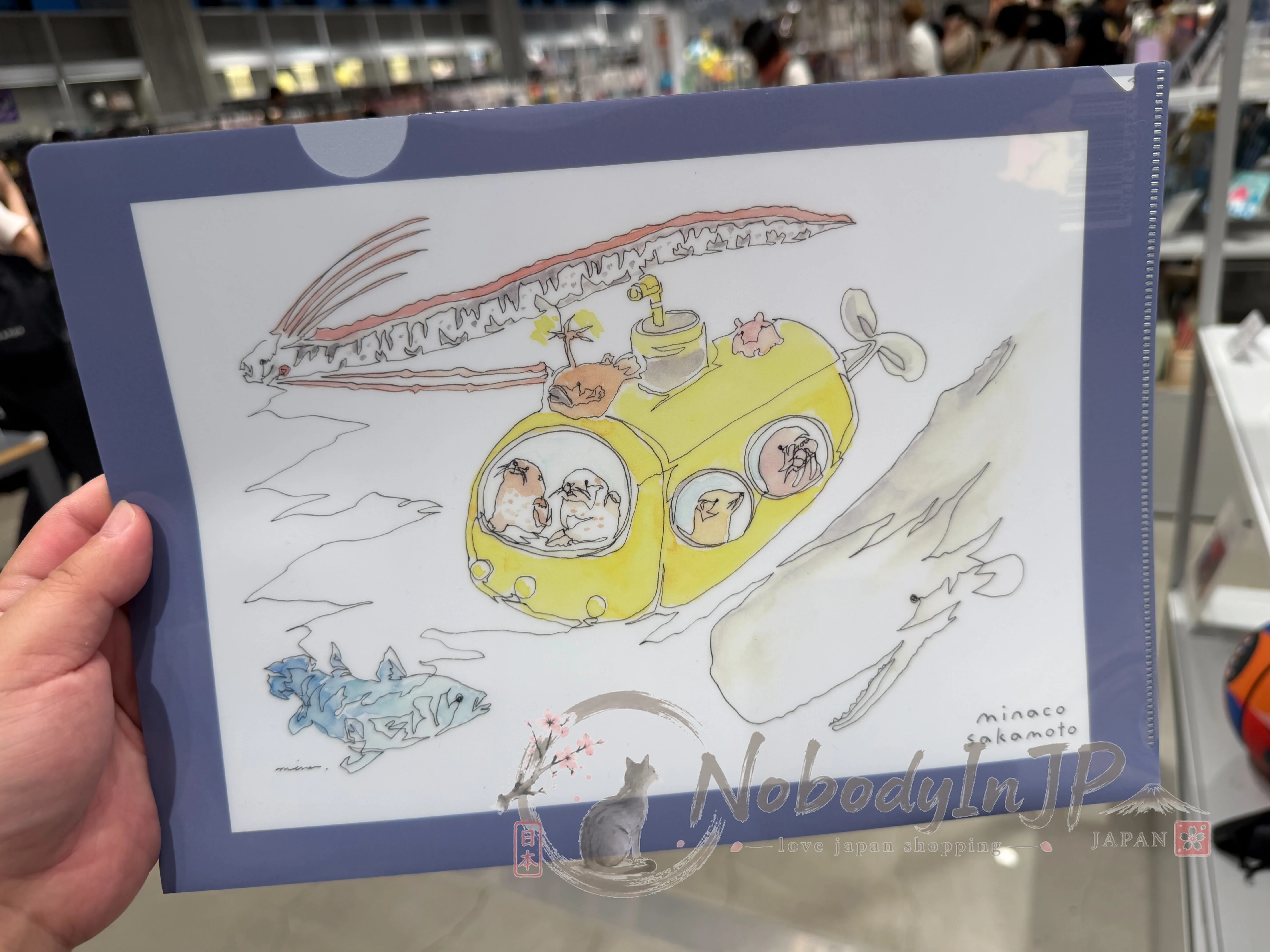 旅する水族館限定展A4資料夾