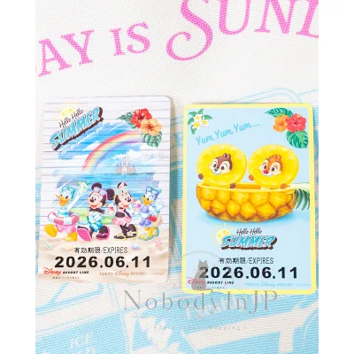 迪士尼樂園HelloSUMMER 系列遊園車票