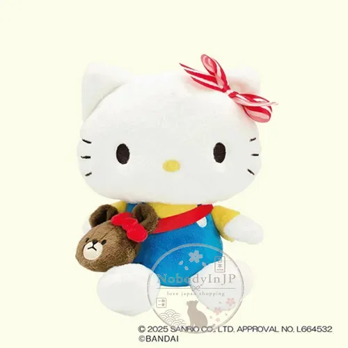 Sanrio kitty x 小小聯名絨毛娃娃 特價
