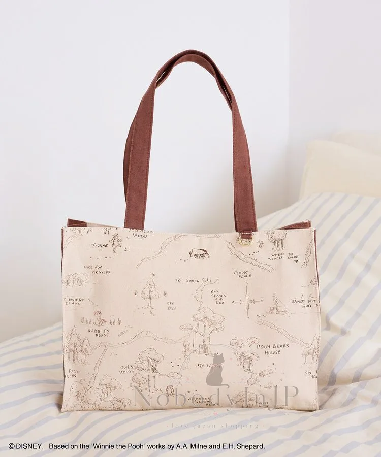 Maison de FLEUR x disney維尼系列肩背包