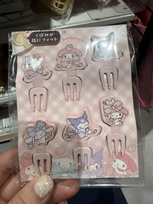 DAISO x Sanrio聯名6入便當餐叉組(VIP下標限定請勿自行下單)