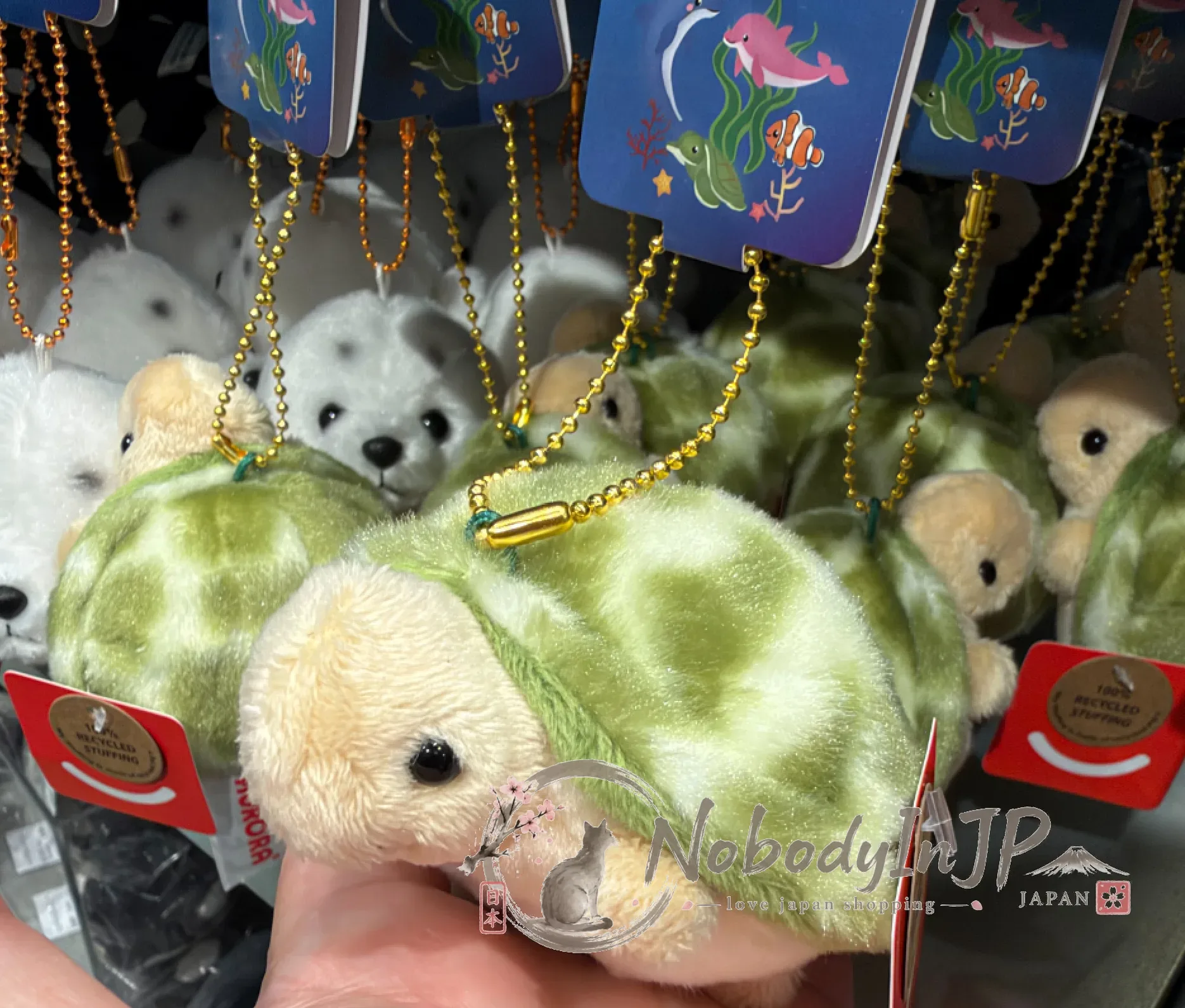旅する水族館限定展AURORA絨毛吊飾