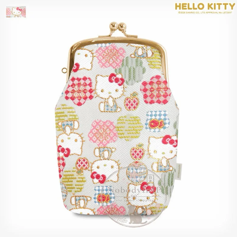 AYANOKOJI x HELLO KITTY提花系列直立收納包