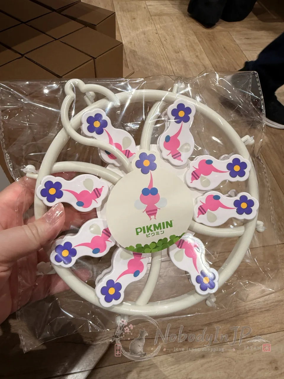 任天堂皮克敏PIKMIN造型衣夾架