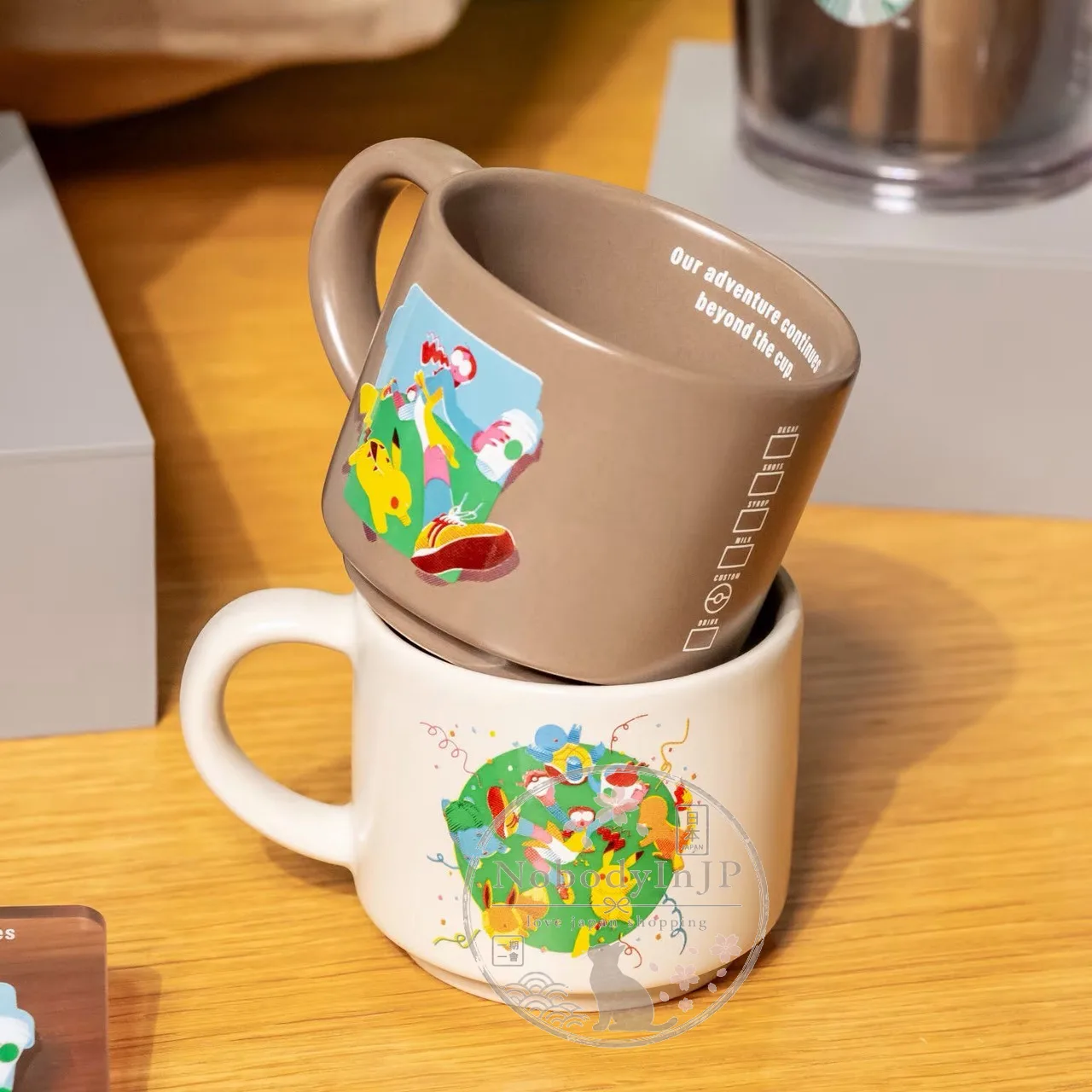 Starbucks x 寶可夢聯名把手陶瓷杯