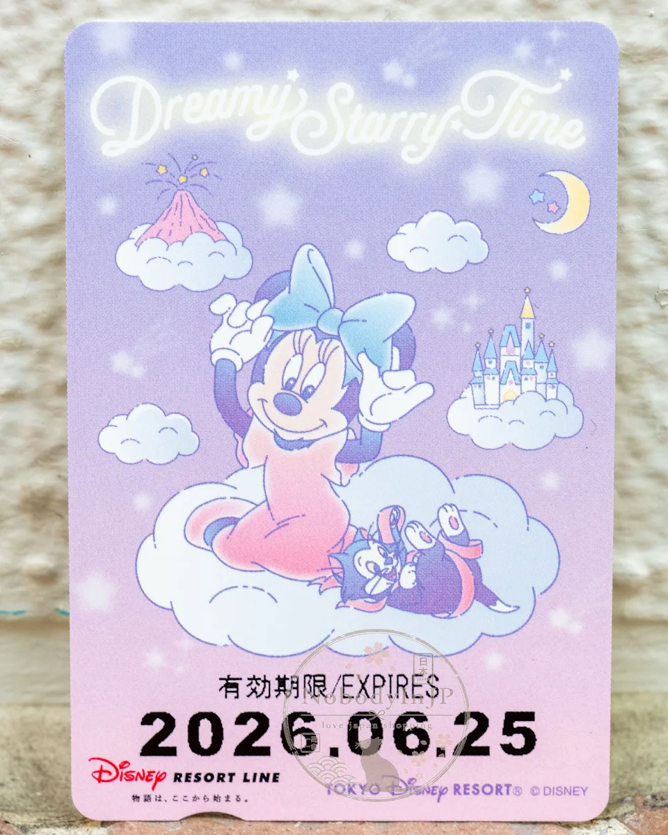 迪士尼樂園米妮與費加洛星空系列遊園車 Oreany Starry Time 票
