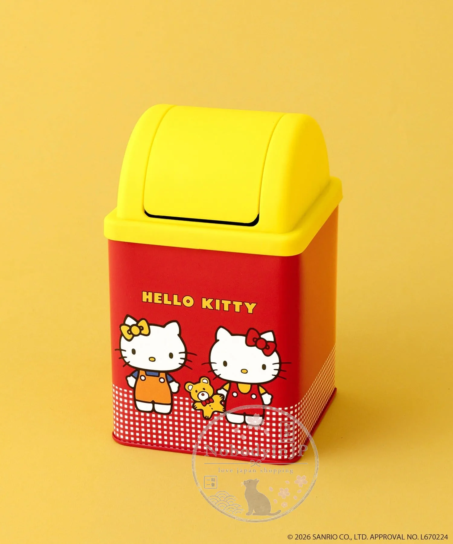 3COINS x Kitty聯名桌上型圾桶