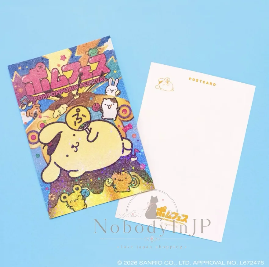 Sanrio POMPOMPURIN布丁狗單入明信片