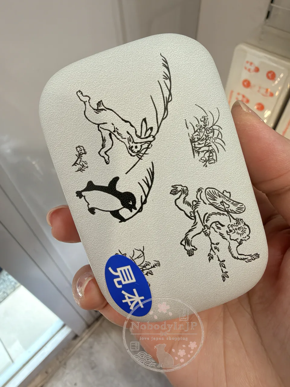 Suica企鵝鳥獸戲畫迷你飾品盒