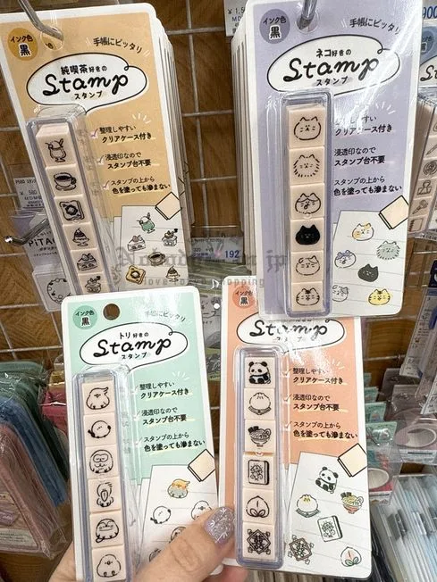 手帳必備6入迷你連續印章組特價(VIP下標限定請勿自行下單)