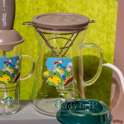 Starbucks x 寶可夢聯名玻璃手沖咖啡壺