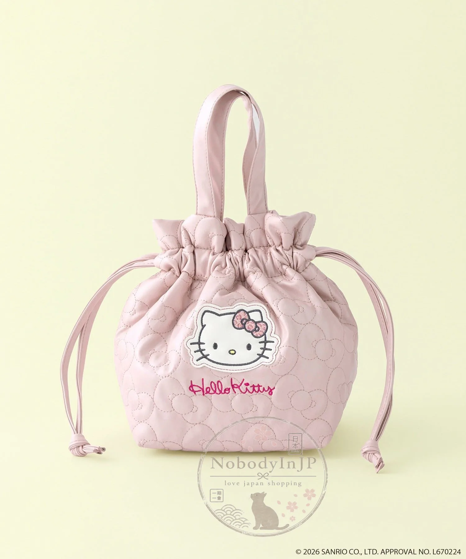 3COINS x kitty聯名保冷束口袋