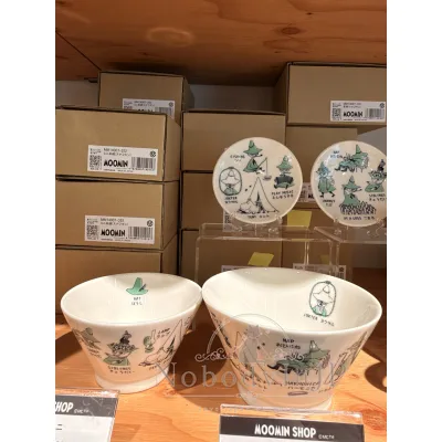 Moomin嚕嚕米日本製AREKORE陶瓷茶碗