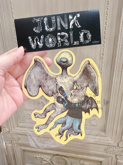 樋口裕子JUNKWORLD系列透明貼紙  特價現貨 原價199