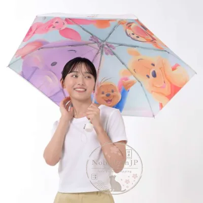 迪士尼商店維尼ROO & LUMPY系列抗UV晴雨折疊傘