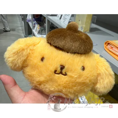 Sanrio毛茸茸系列布丁狗絨毛大頭伸縮票卡套