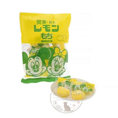 迪士尼商店栃木檸檬系列檸檬牛奶麻糬