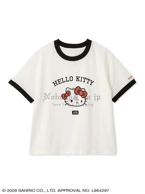 Sanrio house拼色圓領短袖上衣