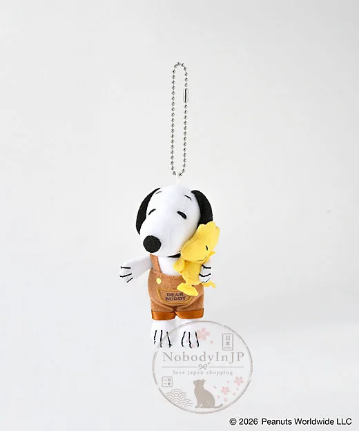 銀座三越SNOOPY期間限定展絨毛珠鏈吊飾