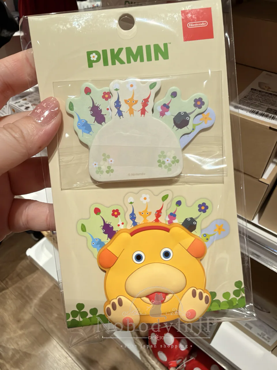 任天堂皮克敏PIKMIN立夾+memo組