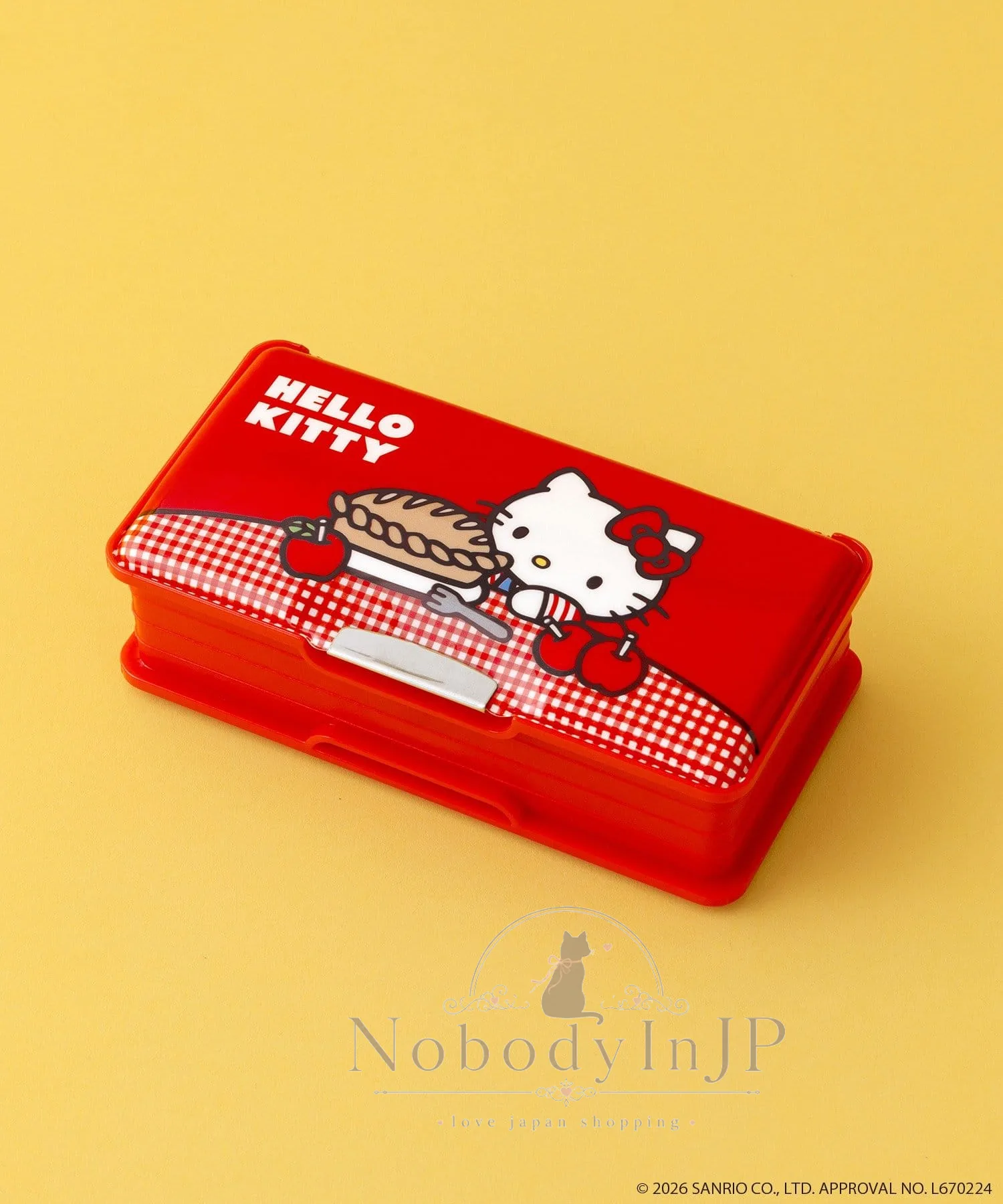 3COINS x Kitty聯名鉛筆盒風小物盒