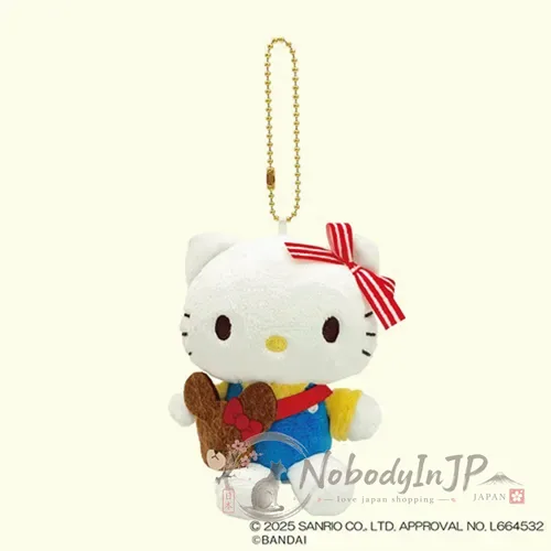 Sanrio kitty x 小熊學校聯名絨毛吊飾 特價