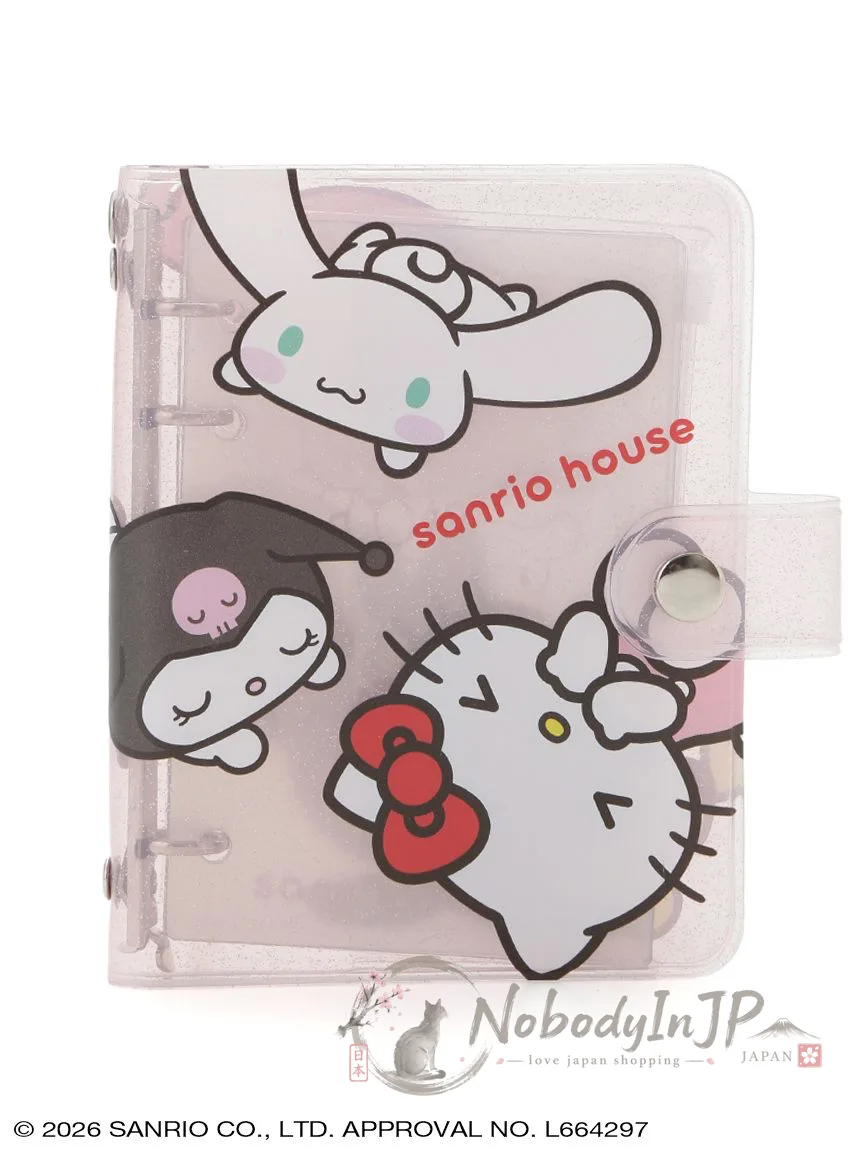 Sanrio houses 六孔活頁貼紙收納本