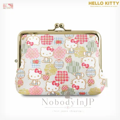 AYANOKOJI x HELLO KITTY提花系列口金收納包