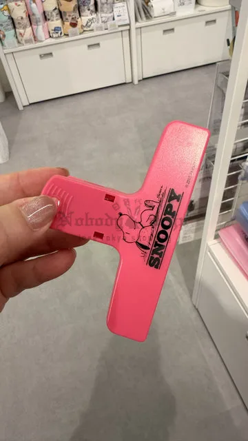 Snoopy史努比大號塑膠夾 