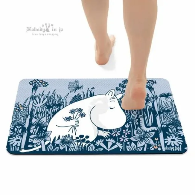 MOOMIN嚕嚕米矽藻土内芯軟式浴室腳踏墊 特價(VIP下標限定請勿自行下單)