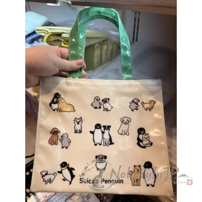 Suica企鵝防水塗層手提袋