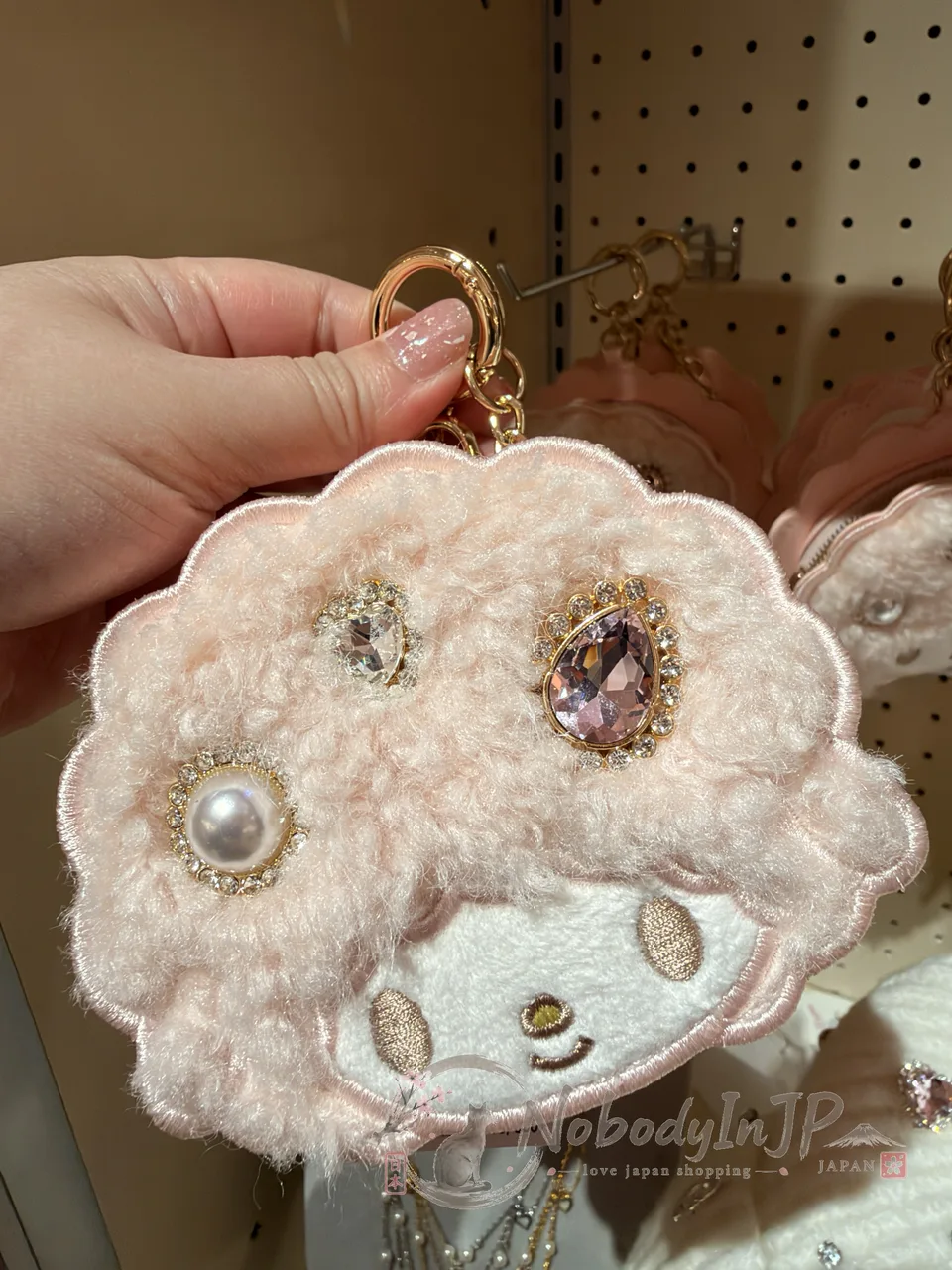 Sanrio house x FURFUR聯名水鑽合皮掛包