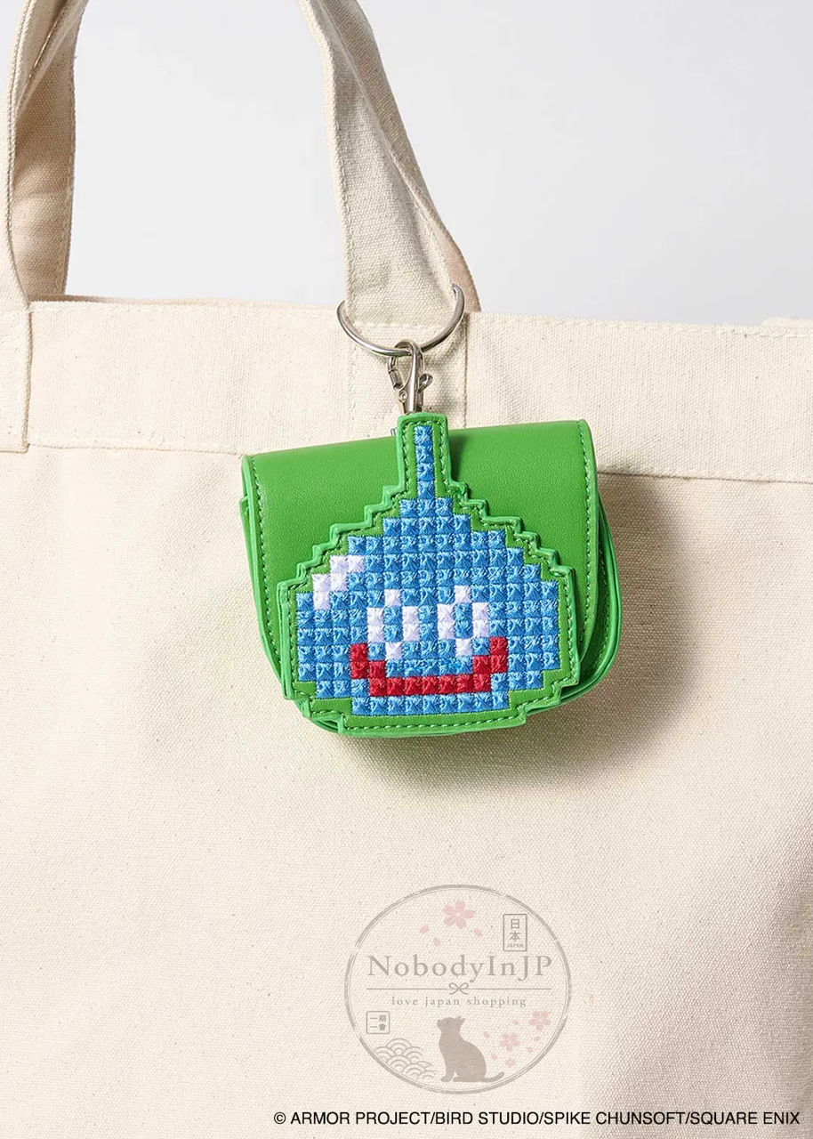 graniph 勇者鬥惡龍合皮刺繡掛包